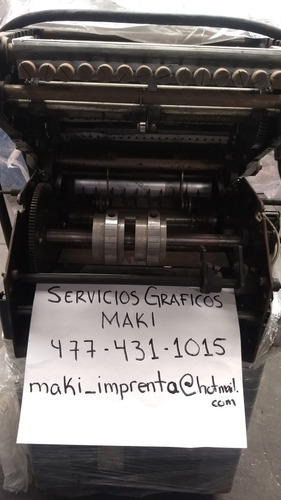 Ponchadora Para Placas Offset Imprenta