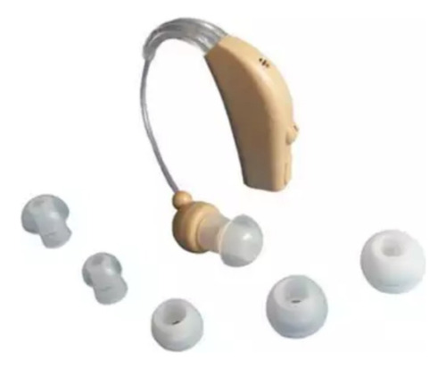 Aparato Auditivo Recargable Amplificador Reacondicionado Beige (Usado)