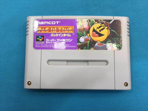 Pac In Time Original Super Nintendo Famicom (Usado)