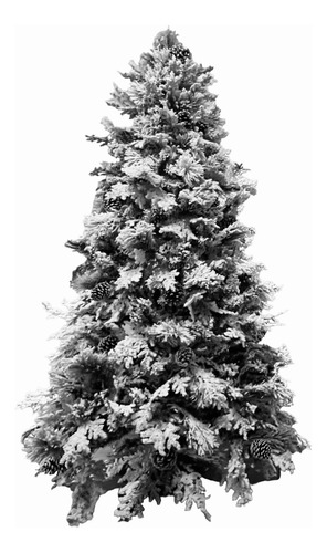 Árbol De Navidad Artificial Narnia He 1.80 Pino Super Nevado