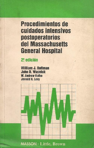 Libro Procedimientos Cuidados Intensivos Postoperatorios Mas