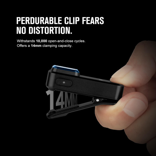 Linterna Edc Olight Oclip 300 Lúmenes Usb C Compacta