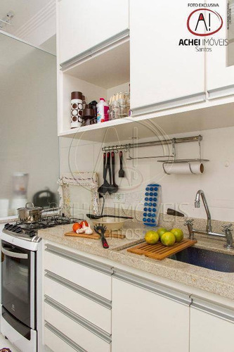 Apartamento Com 2 Dormitórios, 1 Suite E 1 Vaga Coletiva Suficiente À Venda, 68 M² Por R$ 535.000 - José Menino - Santos/sp - Ap10116