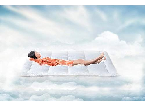 Cubrecolchón 3d Con Flujo De Aire Y Almohada De Pluma Altern