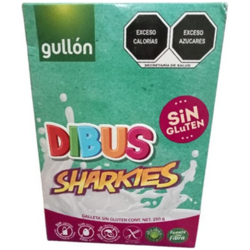 Gullón Dibus Sharkies Sin Gluten 250 Gr