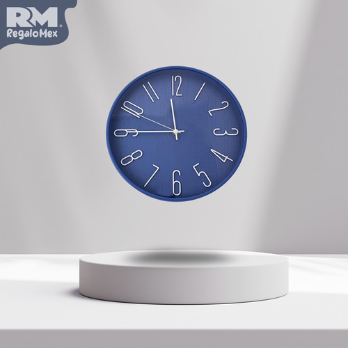 Reloj De Pared Minimalista De Colores Análogo Y Silencioso