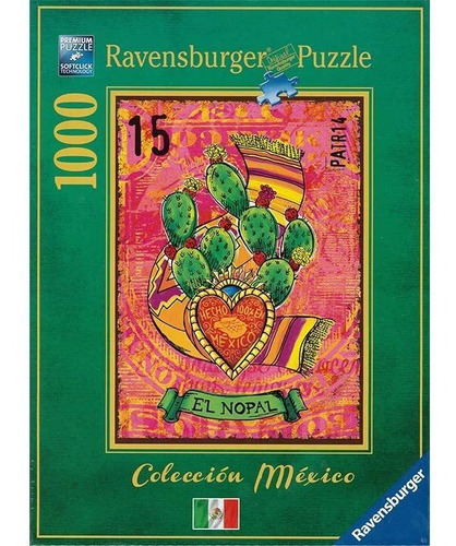 Rompecabezas 1000 Piezas Cactus Mexicano Ravensburger 