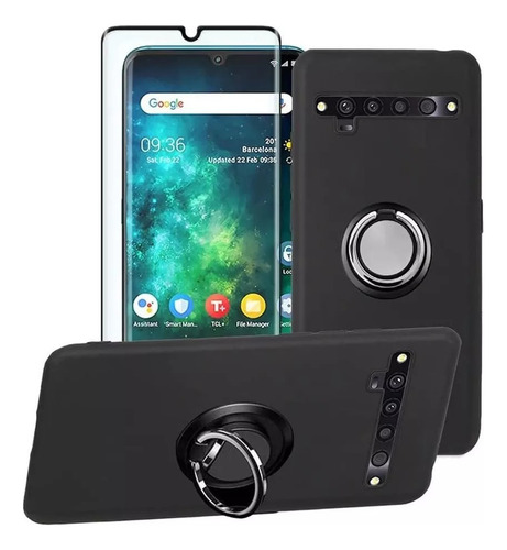 Para Funda Tcl 10 Pro Funda Protectora Tpu Soft+360 & 4092 /56