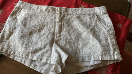 Short Abercrombie, Plateado, Talle 10