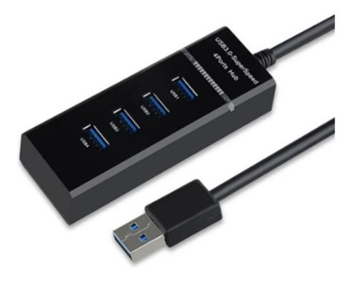 Hub Multipuertos Usb 3.0 4 Puertos De Alta Velocidad