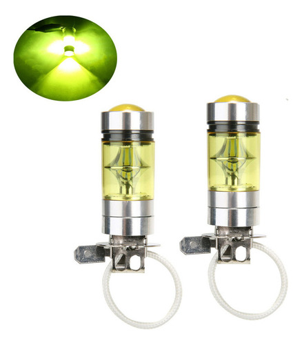 Faros Led For Coche, Faros Antiniebla H3 2828smd, Amarillo