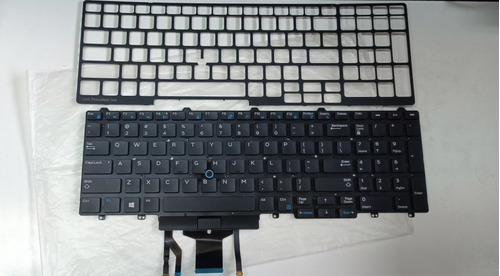 Teclado Dell Precision 7530 7730 E7530 M7530 7540 Con Mouse.