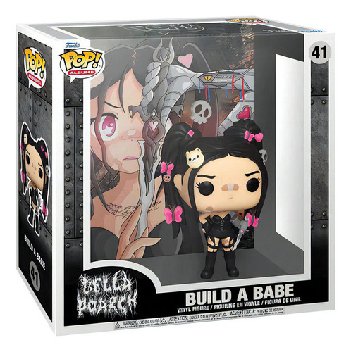 Funko Pop Bella Poarch #41 Build A Babe Album Figura De Accion Original