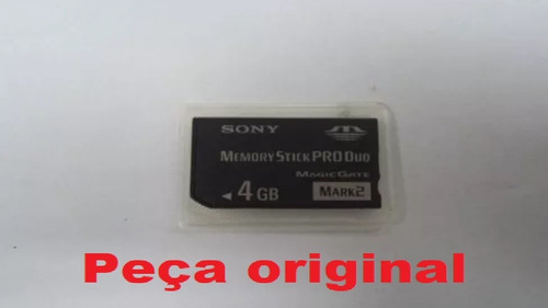 Cartão Memória Camera Digital Sony Pro Duo 4gb