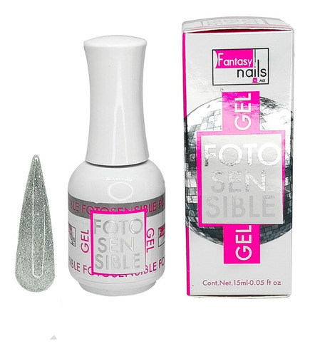 Top Gel Fotosensible, Reflectivo, Uñas Acrilicas, Fantasy