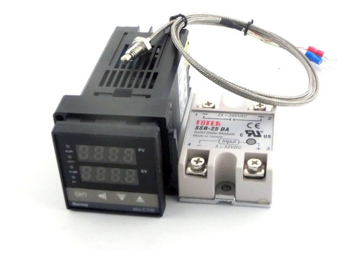 Controlador Termostato Digital Horno C/ Termocupla Y Relay