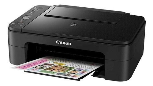 Imagen 3 de 5 de Impresora a color multifunción Canon Pixma TS3110 con wifi negra 100V/240V