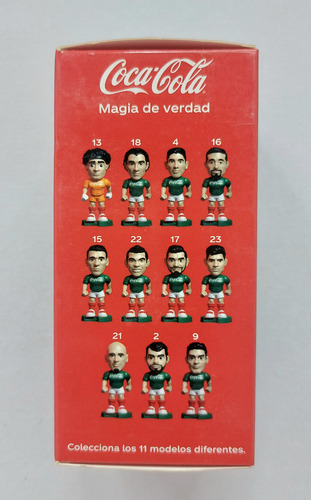 Cabezones Coca Cola Mundial Qatar 2022 Raúl Jiménez (Usado)