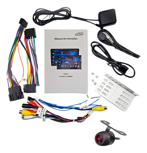 Multimidia 7 Qled Octacore 3gb 32gb Android Auto Carplay