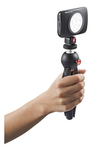 Lámpara Manfrotto Lumimuse Mlumiemu-bk De 8 Led Negra