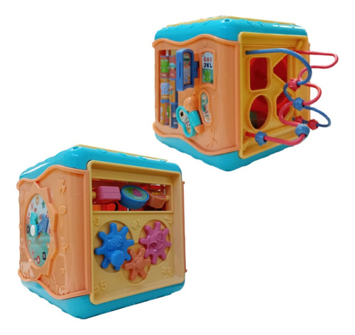 Cubo Didáctico Con Cronos Piano Musical - Zippy Toys