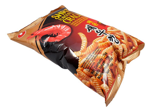 Salgadinho Coreano De Camarao Apimentado Hot&spicy 75g