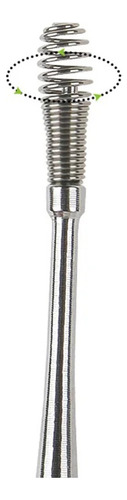 Kit 6 Mini Extrator Cera Ouvido Limpeza Auricular Com Estojo