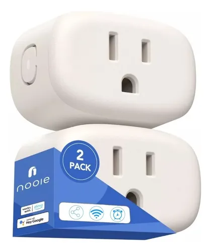 Enchufe inteligente Wi-Fi con 2 puertos USB, mini enchufes