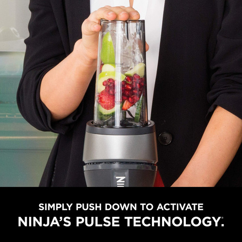 Licuadora Personal Ninja Fit Compact De 700 W Con 2 Tazas De