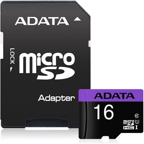 Cartão Memoria Micro Sd A-data 16gb 1 Adptador Class 10