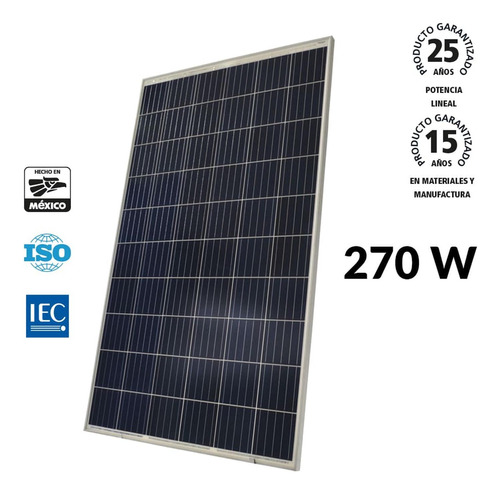 Panel Solar Fotovoltaico 270 W Policristalino