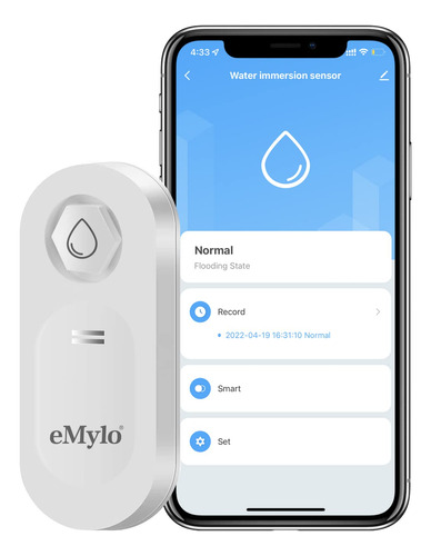 Sensor De Agua Wifi De Emylo, Alarma Del Sensor De Detector