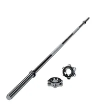 Comprar Barra Para Hacer Ejercicio Mancuernas Pesas Discos Gym En Casa Multifuncional Entrenamiento Fitness Crossfit Calistenia Barra Recta Seguros Pbold