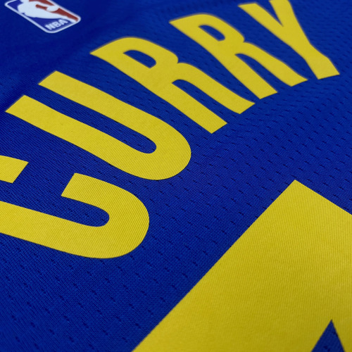 Jersey Basquetbol Stephen Curry Golden State Warriors Azul M
