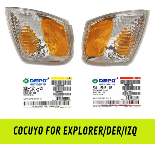 Cocuyo Ford Explorer Sport Trac 01-05 Izq Depo Original 