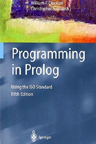 Programming In Prolog Using The Iso Standard