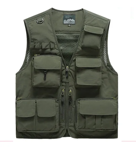 comprar Chamarras De Trabajo Con Chaleco Militar Multibolsillos
