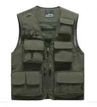 Comprar Chamarras De Trabajo Con Chaleco Militar Multibolsillos