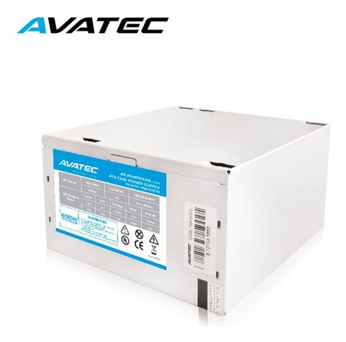 Fuente De Poder 600 Watts Avatec
