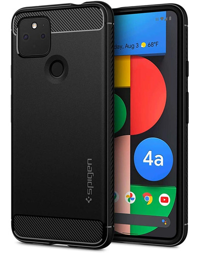 Spigen Rugged Armor Diseñado Para Pixel 4a 5g Case (2020) - 