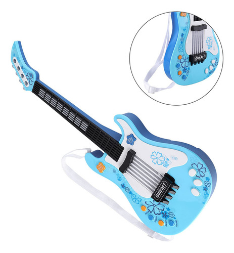 Guitarra De Juguete Para Niños Mini Guitarra Electrónica