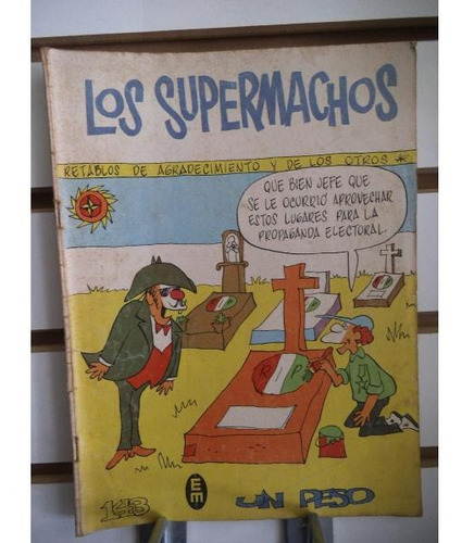 Comic Los Supermachos 143 Editorial Posada Vintage 