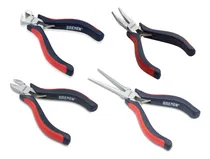 Comprar Set De 4 Pinzas Bremen Para Electrónica 5  Alicates Y Pinzas