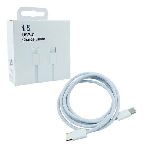 Cable Fast Charger Compatible iPhone - Samsung Tipo C A C 