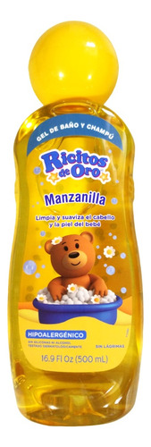 Ricitos De Oro Baby Shampoo Y Gel De Baño Manzanilla 500 Ml