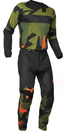 Playera De Motocross Thor Y Pantalones Moto Dirt Bike