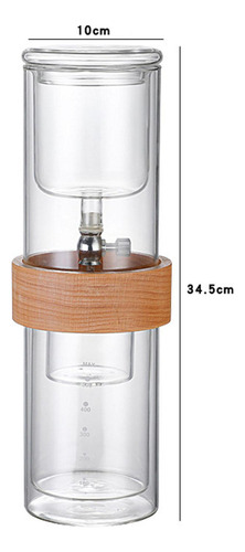 Cafetera De Goteo De Hielo De Vidrio, Tetera Para Té Y