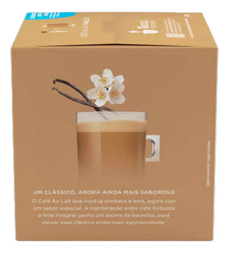 Capsulas Dolce Gusto Nescafé Au Lait Vanilla Delicioso Aroma