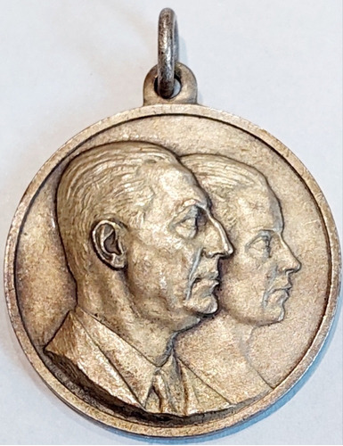 Medalla Peron Eva Evita Supe Sindicato Petrolero Petroleo