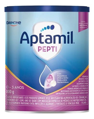 Fórmula Infantil Em Pó Aptamil Proexpert Pepti -danone- 800g